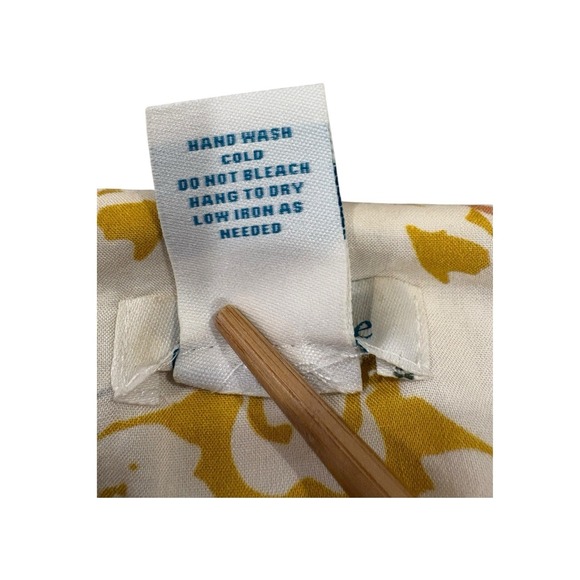 Sundance Boho Floral Top Ruffle Sleeve Sz L Peasant Cottagecore Romantic - Picture 8 of 8